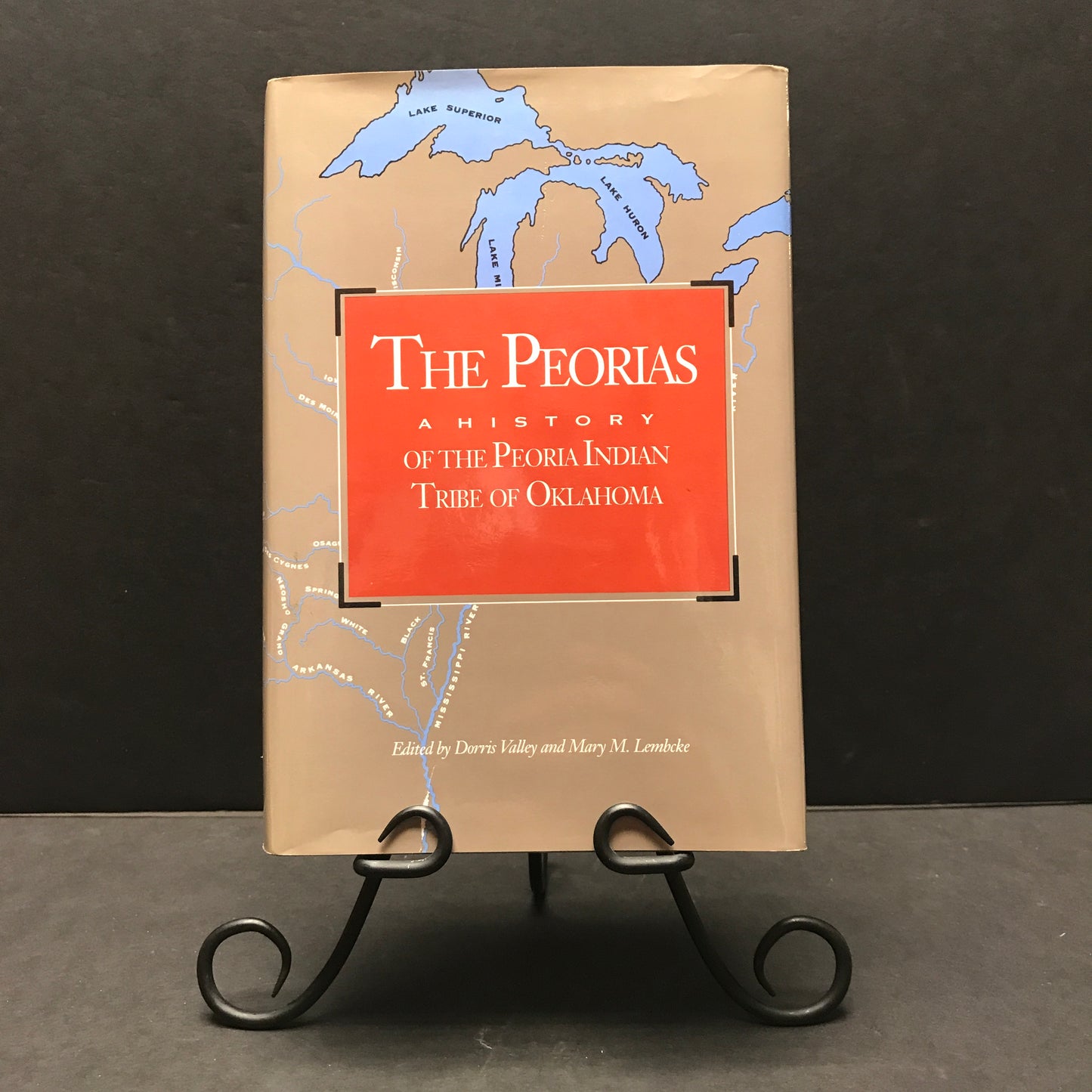 The Peorias - Dorris Valley and Mary M. Lembcke - Inscribed - 1991