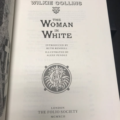 The Woman in White - Wilkie Collins - 3rd Printing - Folio Society - 2005