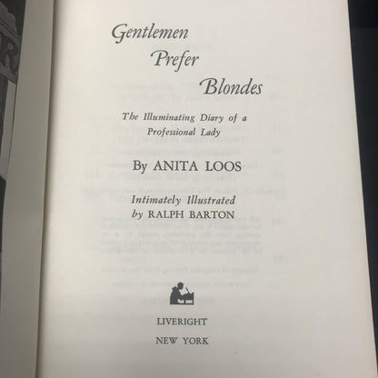 Gentlemen Prefer Blondes - Anita Loos - Signed With Card - 1973