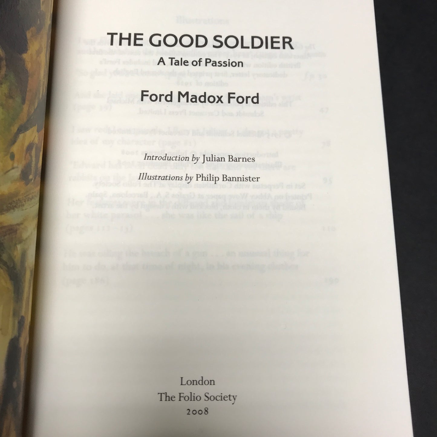 The Good Soldier - Ford Madox Ford - 1st Thus - Folio Society - 2008