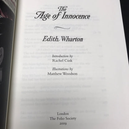 The Age of Innocence - Edith Wharton - 1st Thus - Folio Society - 2009