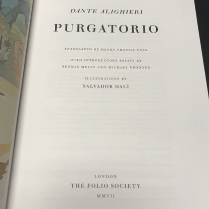 Inferno, Purgatorio, Paradiso - Dante Alighieri - 3 Volume Set - Folio Society - 2009