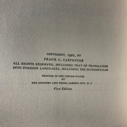 The Holy Land and Syria - Frank Carpenter - 1922