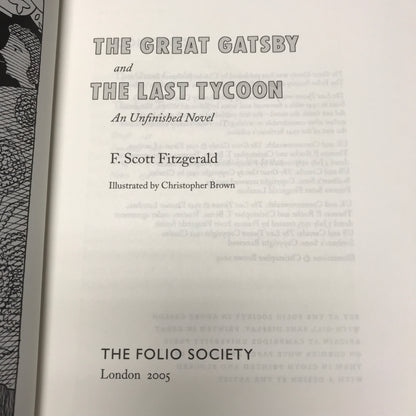 The Novels of F. Scott Fitzgerald - F. Scott Fitzgerald - 4 Volumes - 1st Thus - Folio Society - 2005