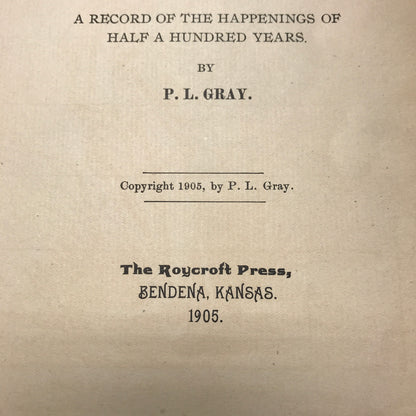 Gray's Doniphan County History - P. L. Gray - 1905