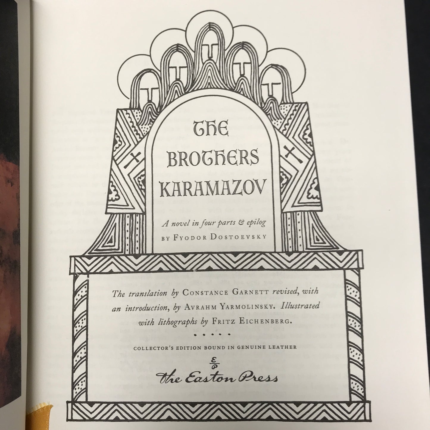 The Brothers Karamazov - Fyodor Dostoevsky - Collector's Edition - Easton Press - 1979