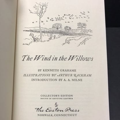 The Wind in the Willows - Kenneth Grahame - Easton Press - 1982