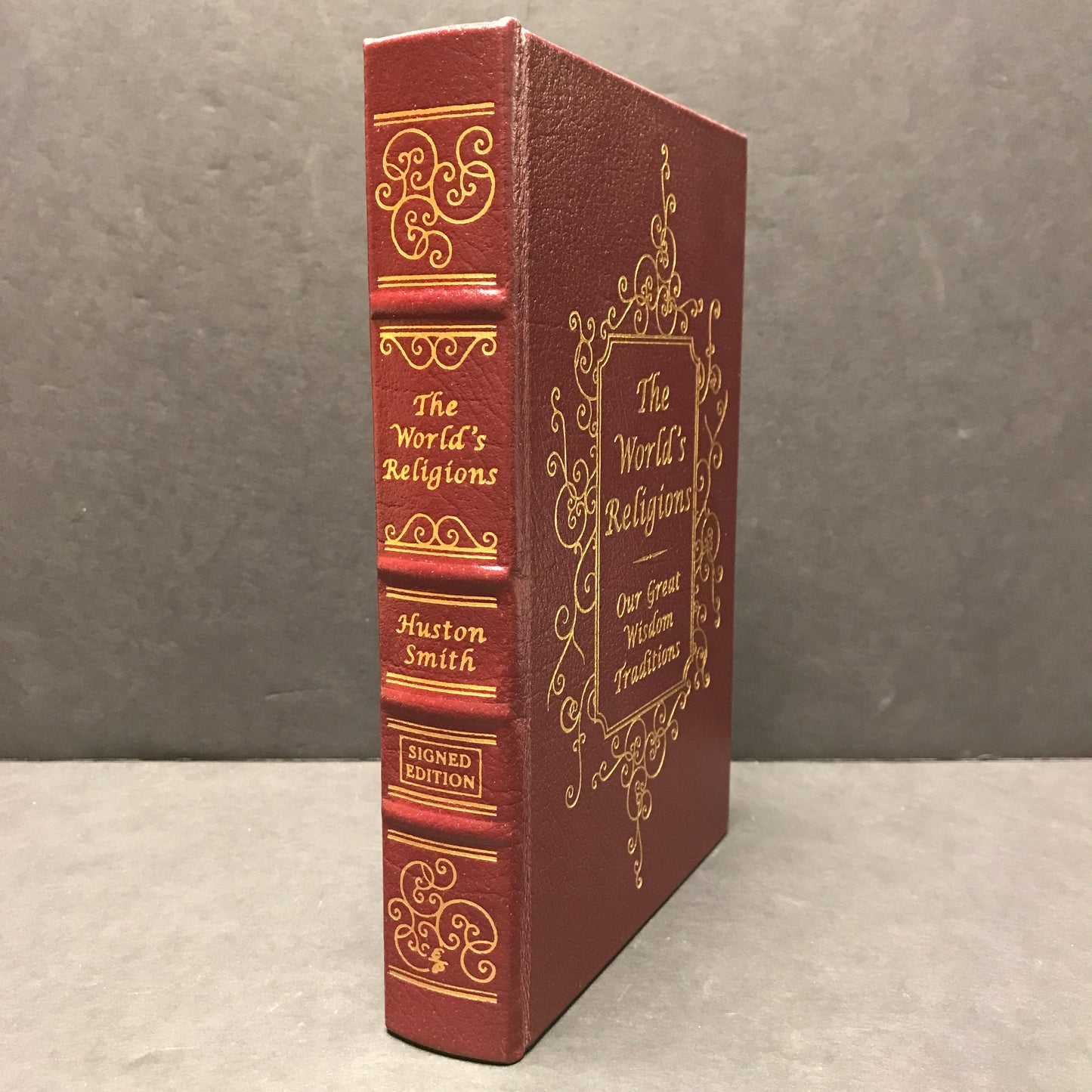 The World's Religions - Huston Smith - Easton Press - Signed - 2008