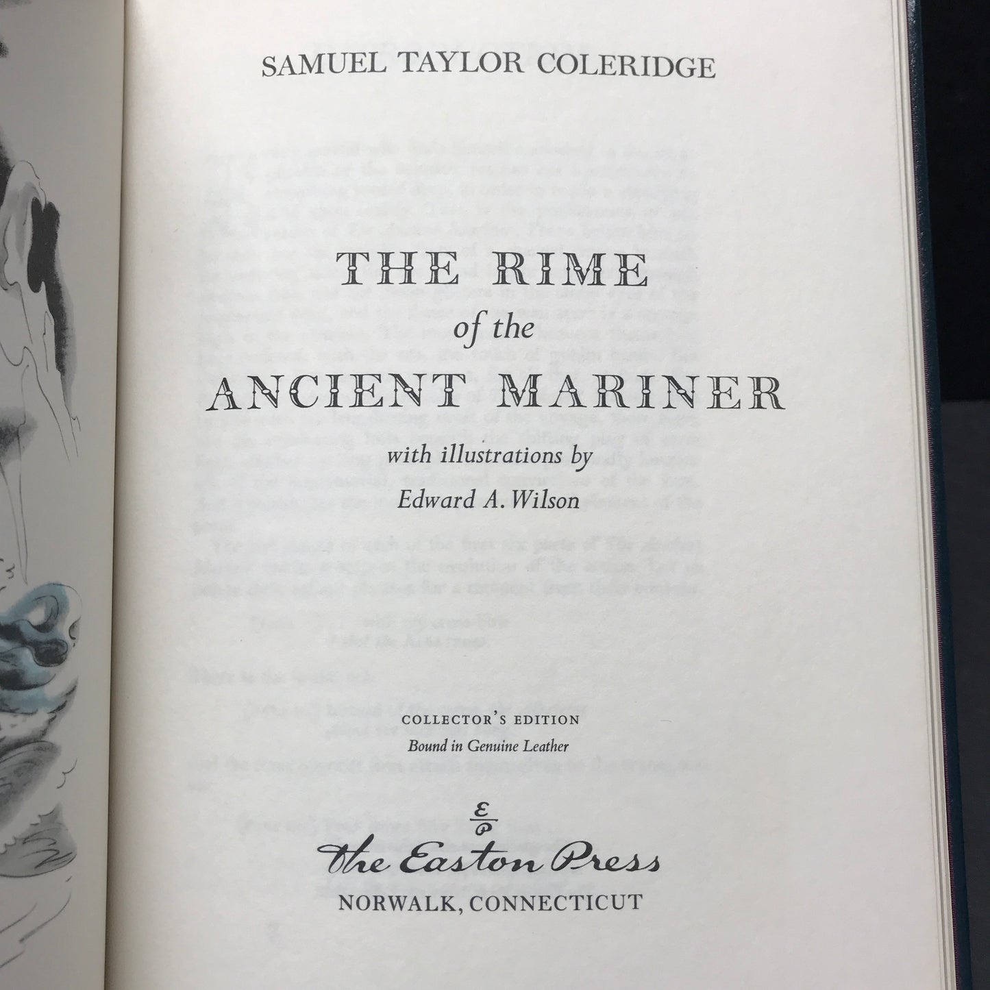 The Rime of the Ancient Mariner - Easton Press - Samuel Taylor Coleridge - 1973