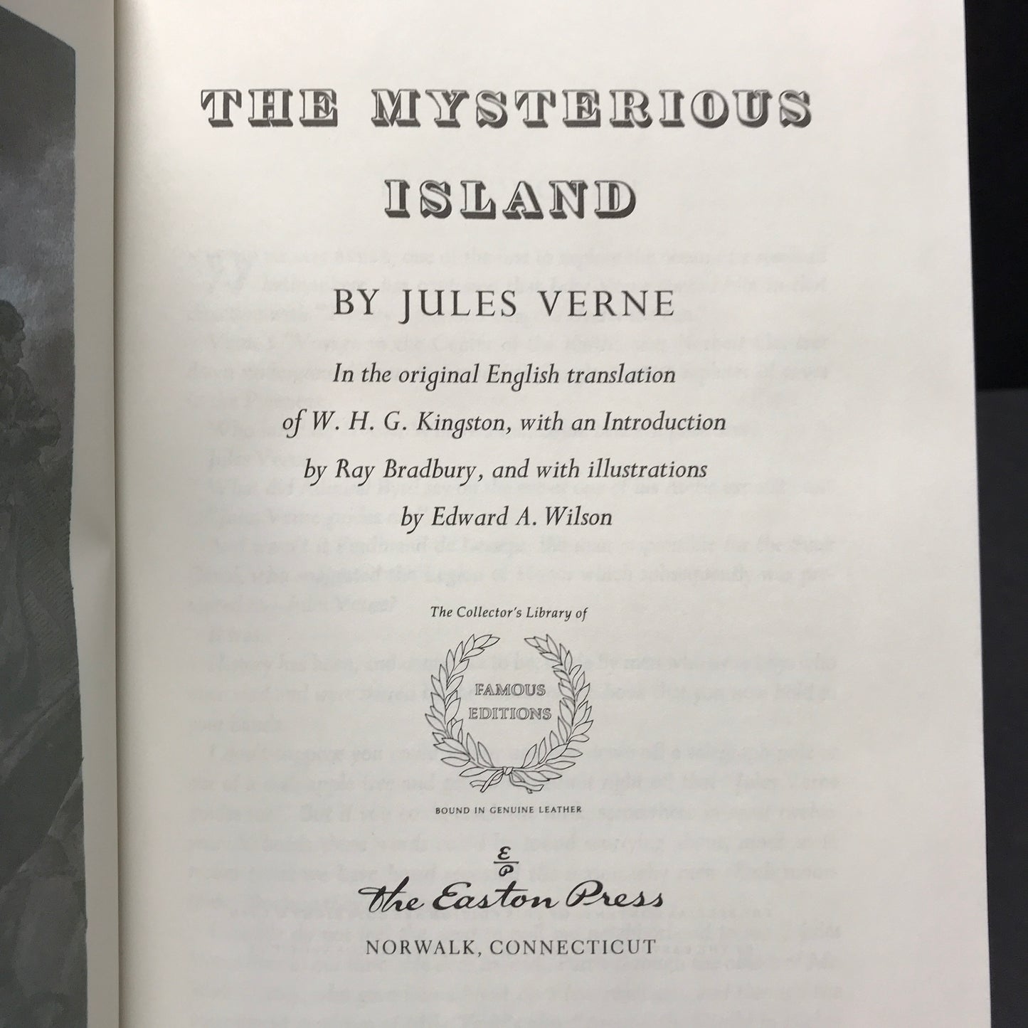 The Mysterious Island - Jules Verne - Famous Edition - Easton Press - 1959