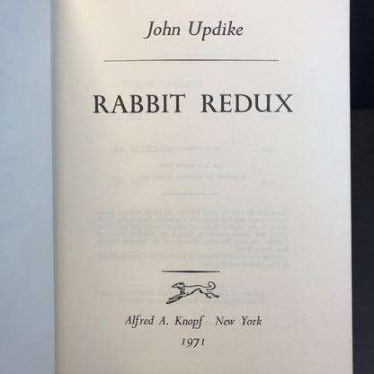 Rabbit Redux - John Updike - 1st Edition - 1971