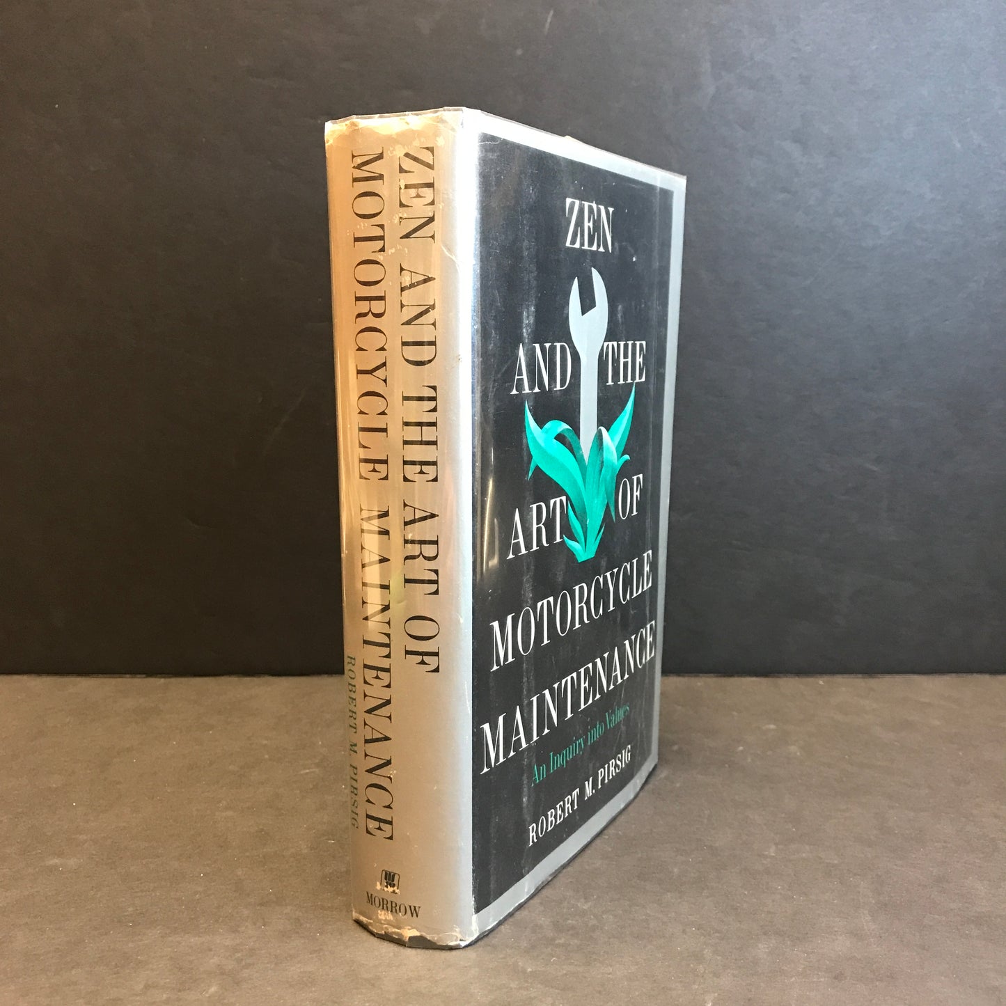 Zen and the Art of Motorcycle Maintenance - Robert M. Pirsig - Possible 1st, Price Clipped - 1974