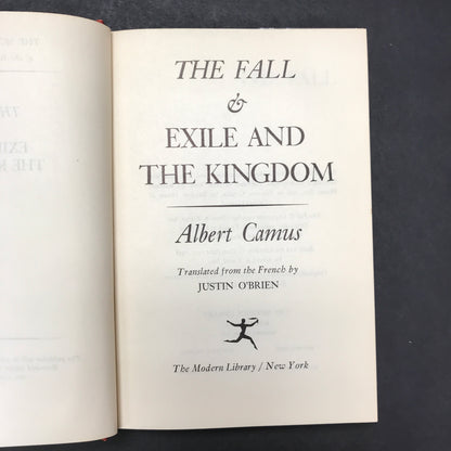 The Fall and Exile and The Kingdom - Albert Camus - Modern Library - 1958