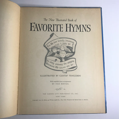 Favorite Hymns - Inez Bertail - 1941