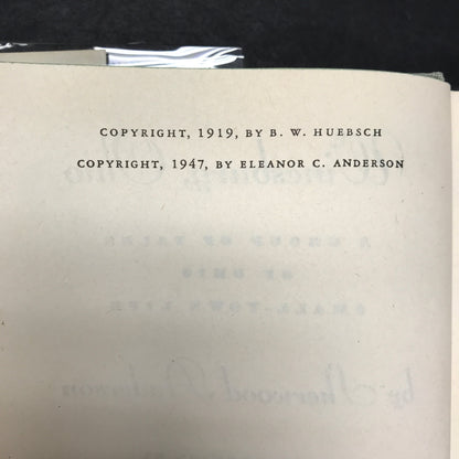 Winesburg, Ohio - Sherwood Anderson - Modern Library - 1947