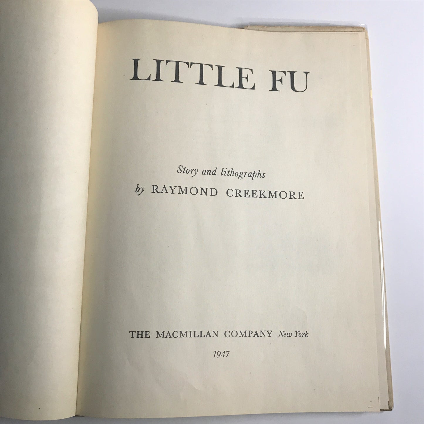 Little Fu - Raymond Creekmore - 1st Edition - 1947