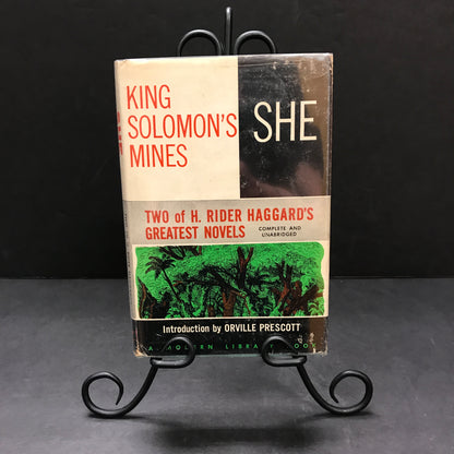 She and King Solomon's Mines - H. Rider Haggard - Modern Library - 1957