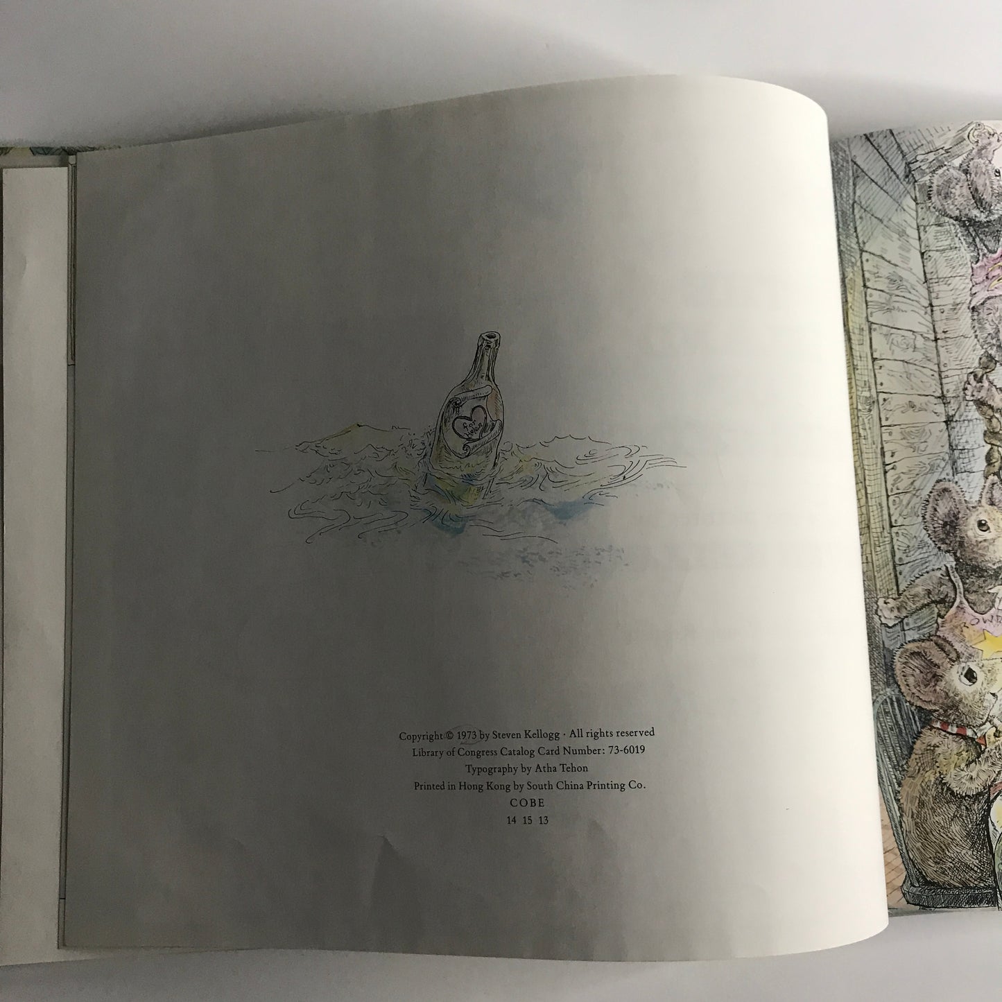 The Island of the Skog - Steven Kellogg - Inscribed (_Signed_) With Drawing - 1973