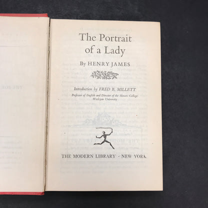 The Portrait of a Lady - Henry James - Modern Library - 1951