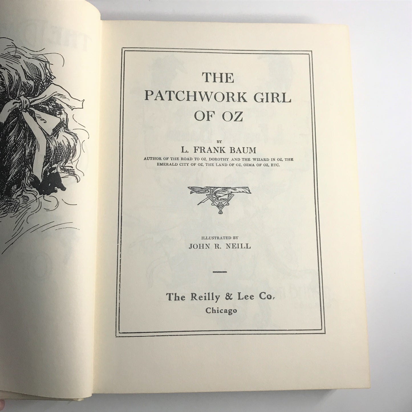 The Patchwork Girl of Oz - L. Frank Baum - Reprint - c. 1960