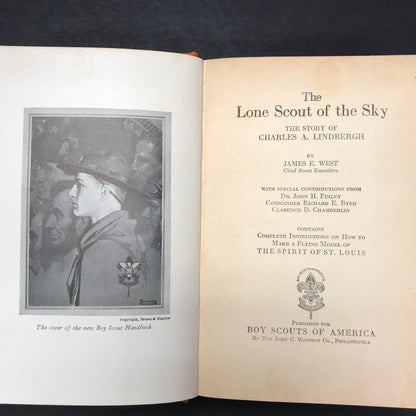 The Lone Scout of the Sky - James E. West - 1928