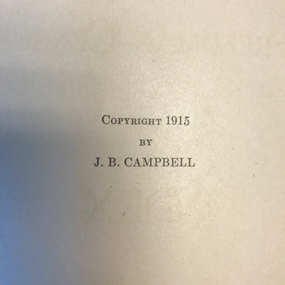 Campbell's Abstract and Index - 1915- J.B. Campbell