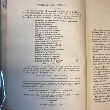 Fourth Eclectic Reader - W. H. McGaffey - 1885