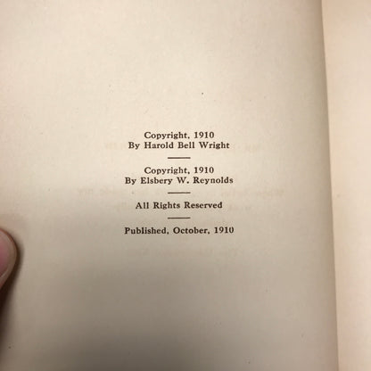 The Uncrowned King - Harold Bell Wright - 1st Edition - 1910