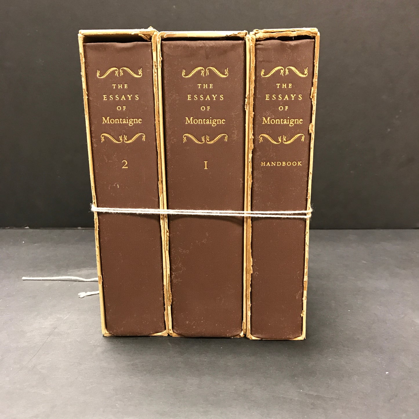 The Essays of Montaigne - Montaigne - Three Volumes - 1946