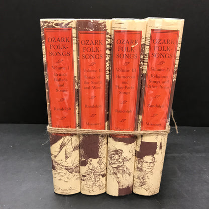 Ozark Folksongs - Vance Randolph - 4 Volume Set - Reprint - 1980