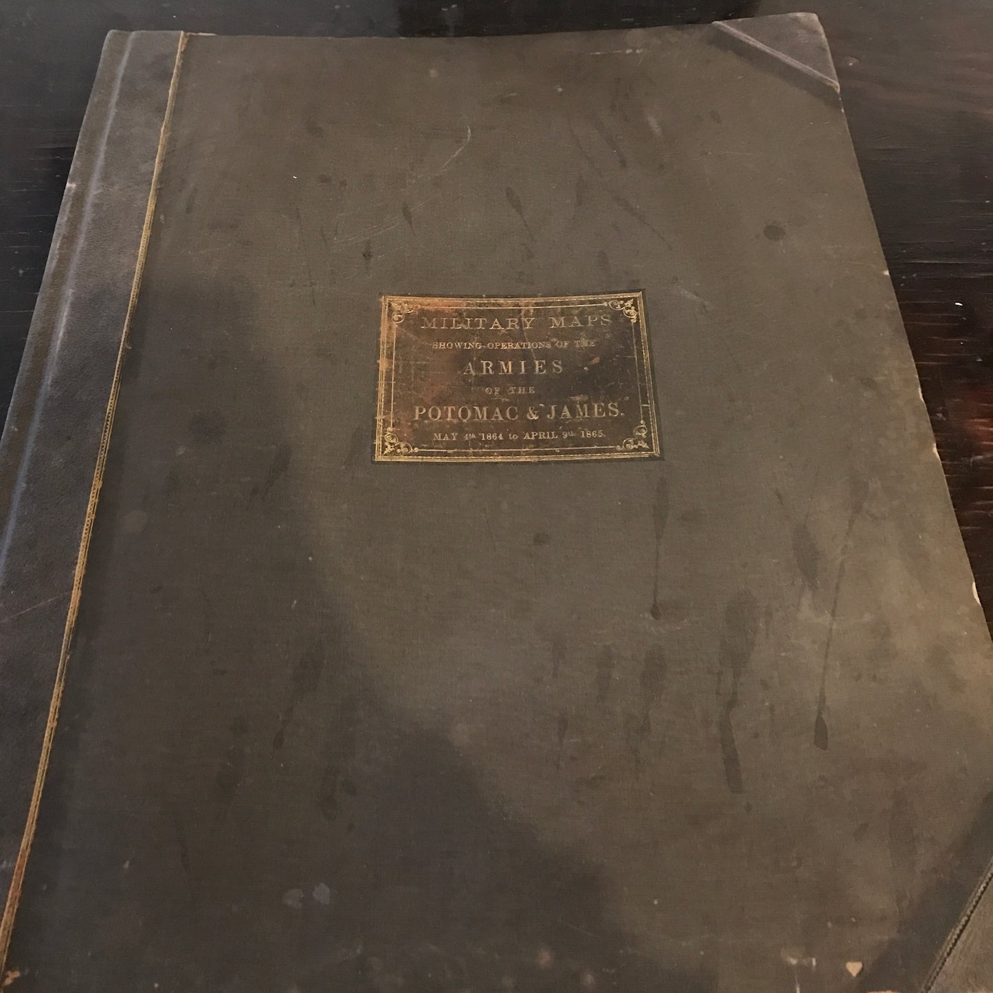 Military Maps Showing Operations of the Armies Potomac and James - Various - 1st Edition - 1869