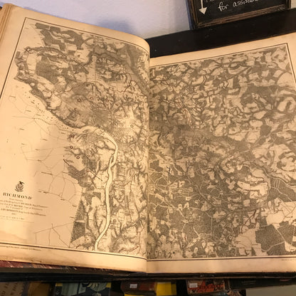 Military Maps Showing Operations of the Armies Potomac and James - Various - 1st Edition - 1869