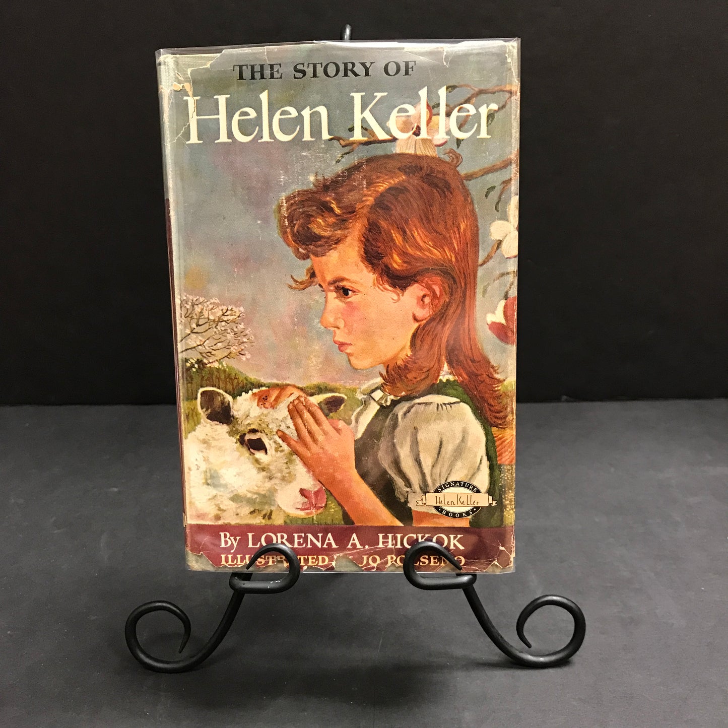 The Story of Helen Keller - Lorena A. Hickok - Book Club Edition - 1958