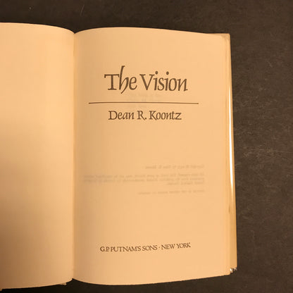 The Vision - Dean R. Koontz - Book Club Edition - 1977