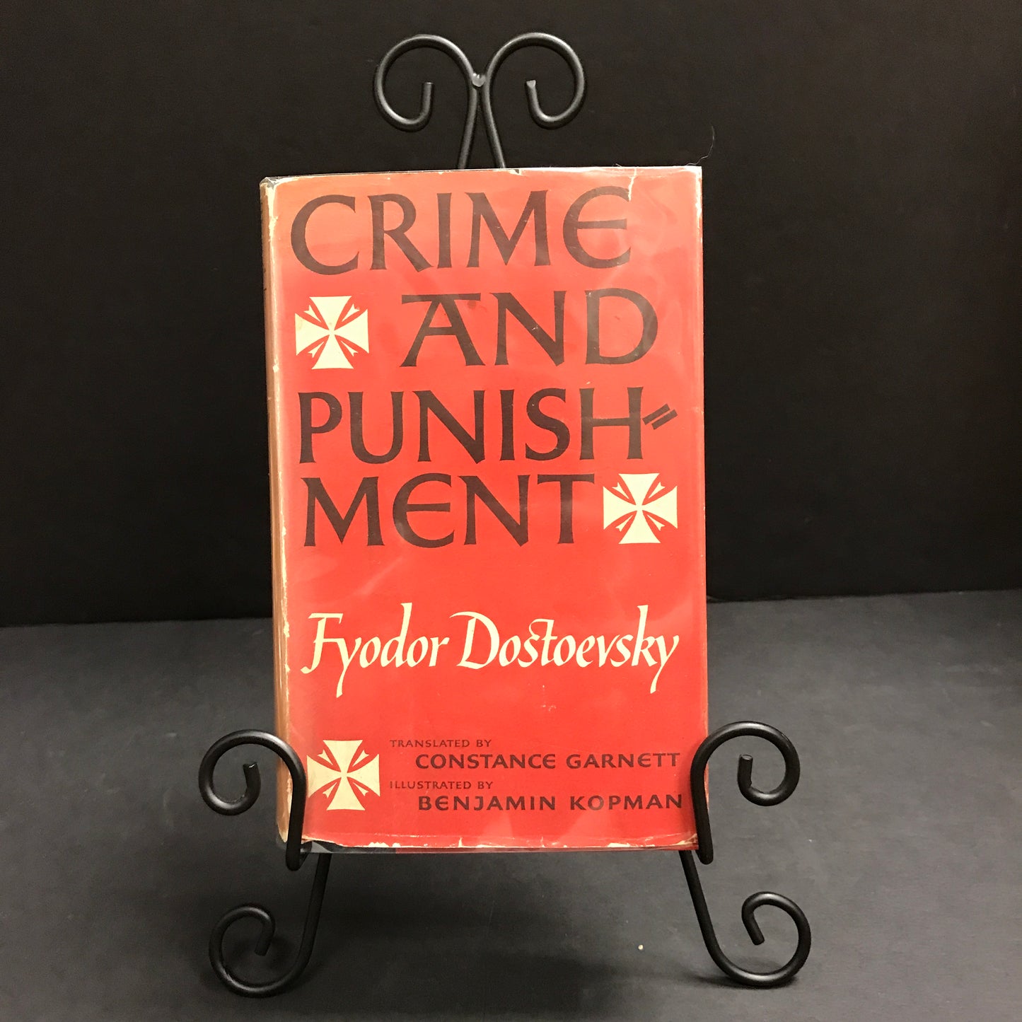 Crime and Punishment - Fyodor Dostoevsky - Scarce w/ Dust Jacket - 1956