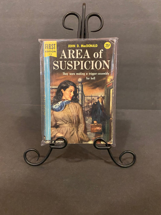 Area of Suspicion - John D. MacDonald - 1st Edition - 1954