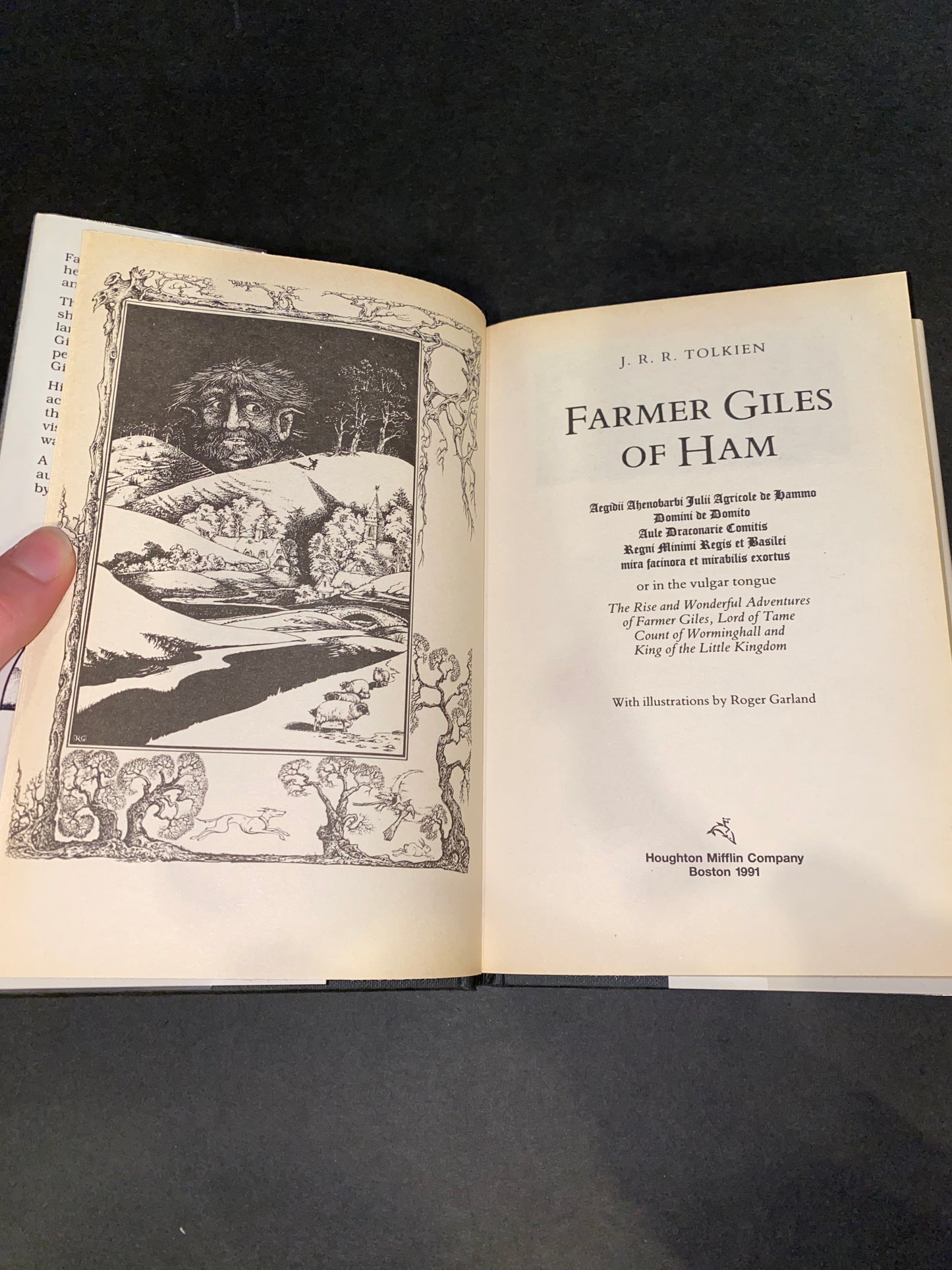 Farmer Giles of Ham - J. R. R. Tolkien - 1st Thus - 1991