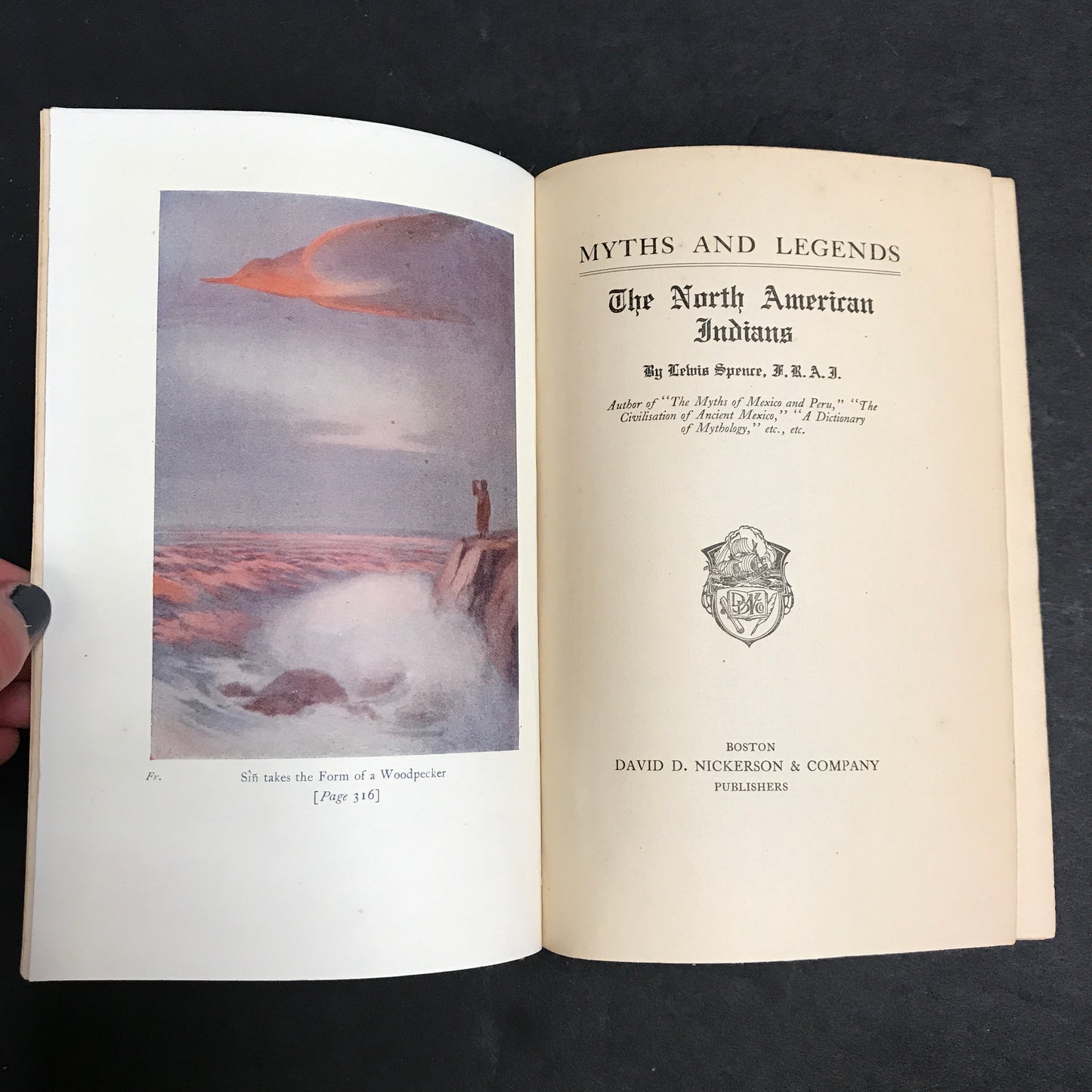 The Myths and Legends: The North American Indians - Lewis Spence - #424/1,000 - 1914