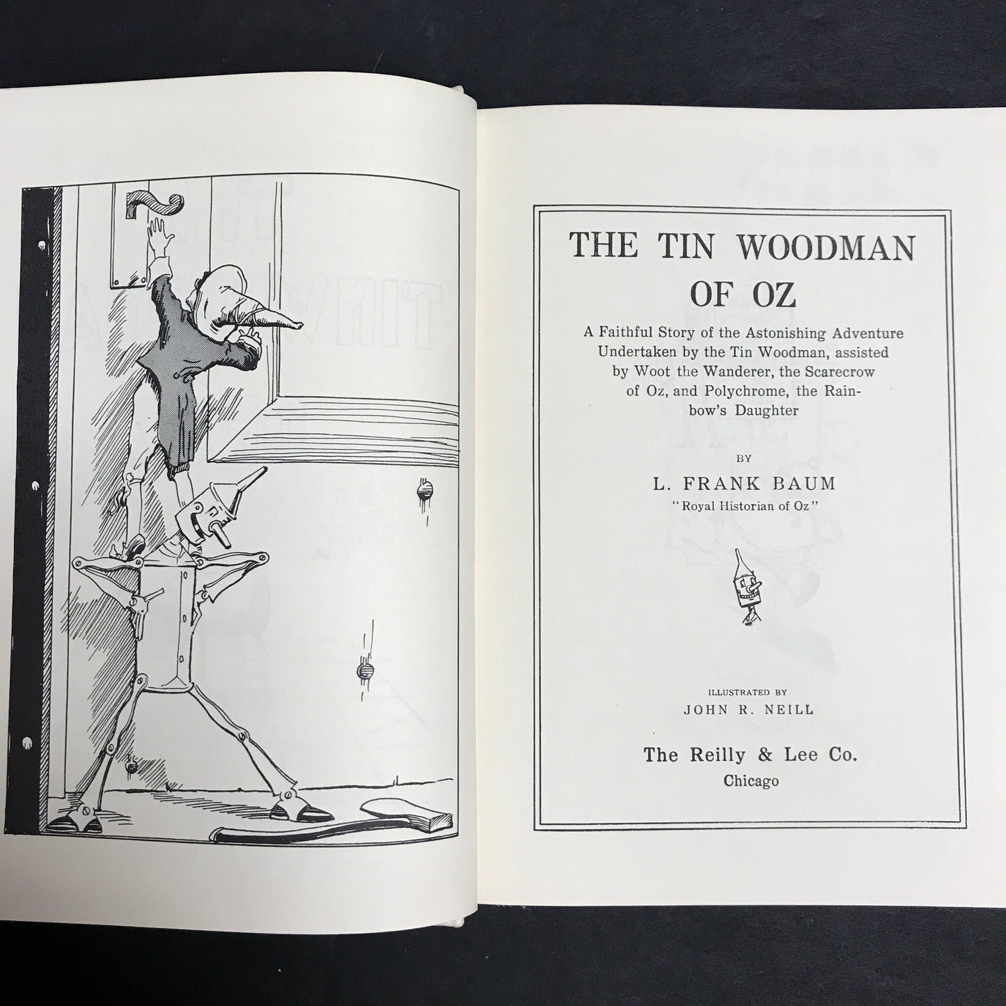 The Tin Woodman of Oz - L. Frank Baum - Illustrated by John R. Neill - 1960's