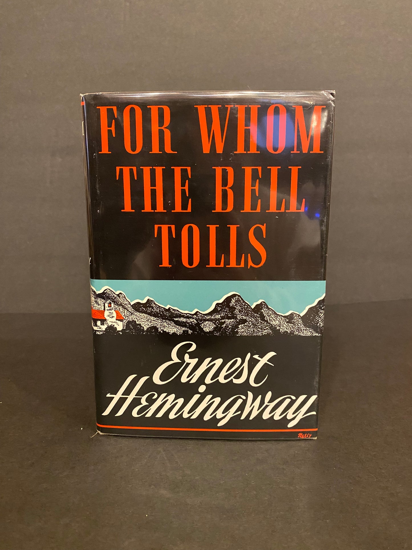 For Whom The Bell Tolls - Ernest Hemingway - Facsimile of 1st Edition - 1968