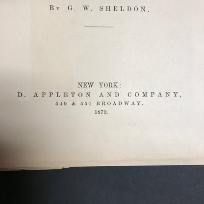 American Painters - G. W. Sheldon - 1879