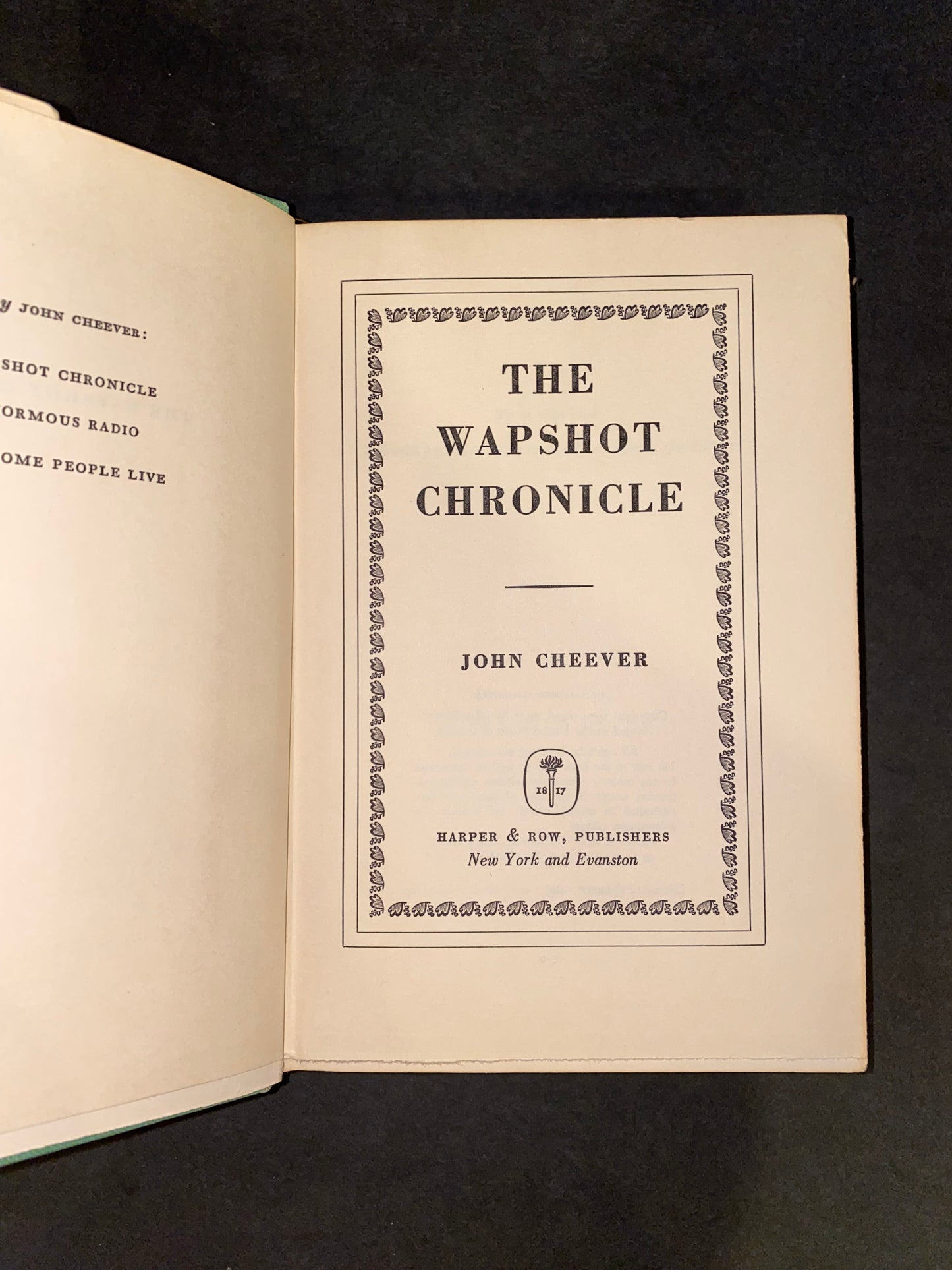 The Wapshot Chronicle - John Cheever - 1957