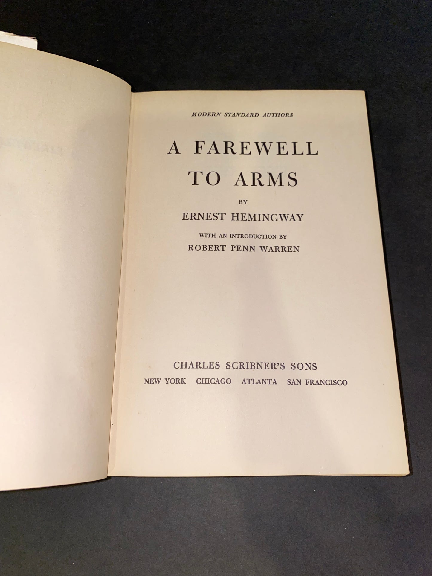 A Farewell to Arms - Ernest Hemingway - 1957