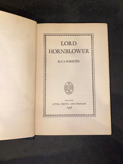 Lord Hornblower - C. S. Forester - 1st American Edition - 1946