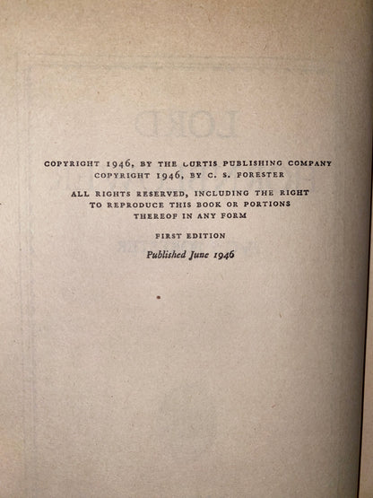 Lord Hornblower - C. S. Forester - 1st American Edition - 1946