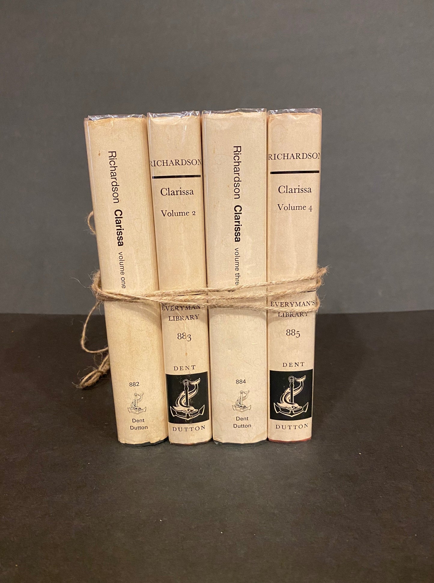 Clarissa - Samuel Richardson - Volume 1-4 - 1976