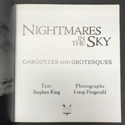 Nightmares In The Sky - Stephen King - 1988