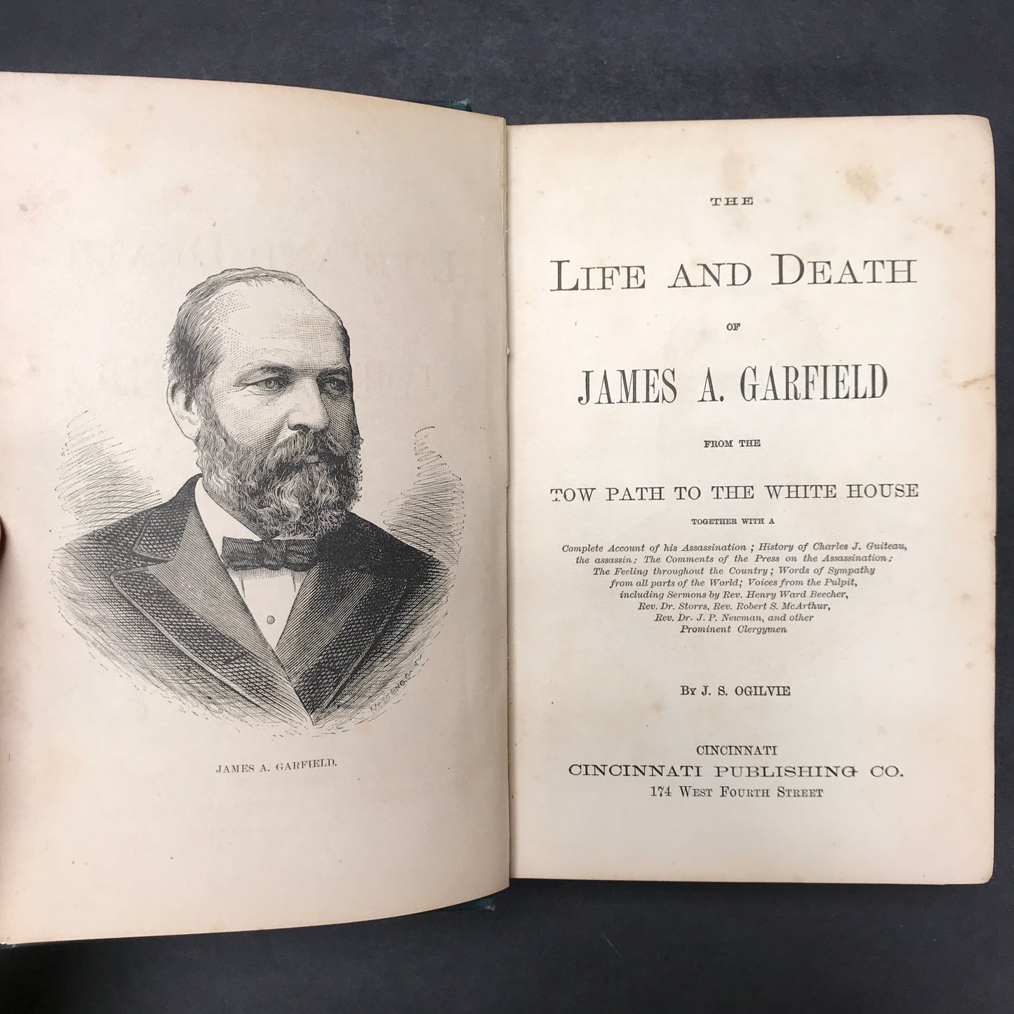 Life and Death of James A. Garfield - J. S. Ogilvie - 1881