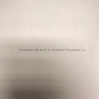 The New Testament - Various - Includes Map - 1895