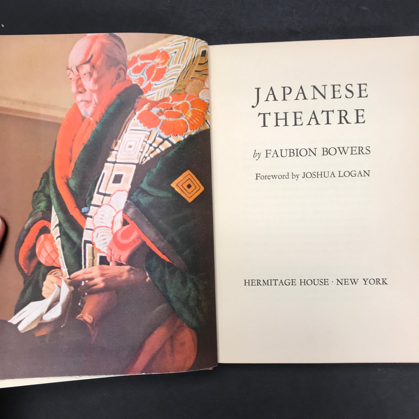 Japanese Theatre - Faubion Bowers - 1st Edition - 1952